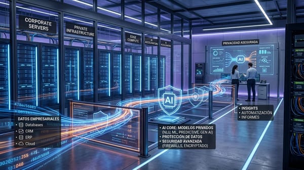 Inteligencia Artificial Corporativa: Cómo integrar IA en tus sistemas sin poner en riesgo la privacidad de tus datos