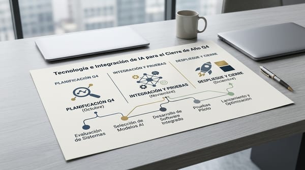 Hoja de Ruta Q4: Cómo Preparar tus Sistemas y Adoptar IA en tu Empresa Antes del Cierre de Año